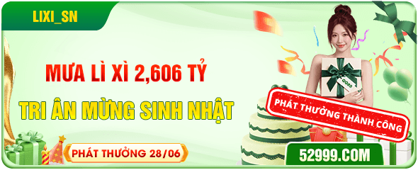 mưa lì xì 2606 tỉ tại qq88